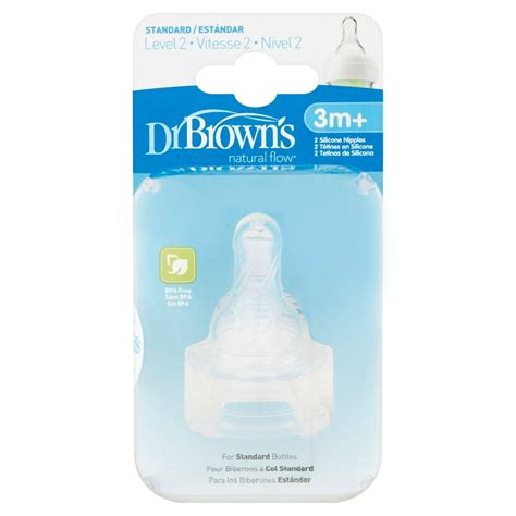 dr.brown nipples|Dr. Browns Original Nipple, Level 4 (9m+), 2 Count